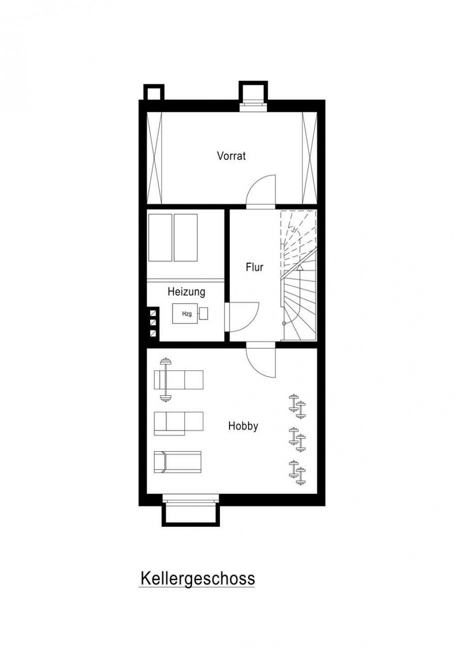 Grundriss Keller Reihenhaus Neuss