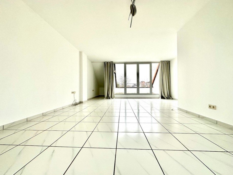 Wohnzimmer Dachgeschosswohnung Neuss