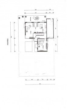 Grundriss Erdgeschoss. Architektenhaus mit Einliegerwohnung in gefragter Wohnlage